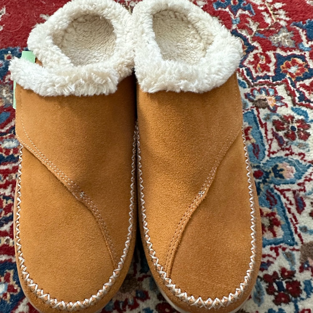 Orthofeet Charlotte Slipper Mules Size 8